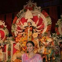 Kajol - Celebrities celebrates Durga Puja
